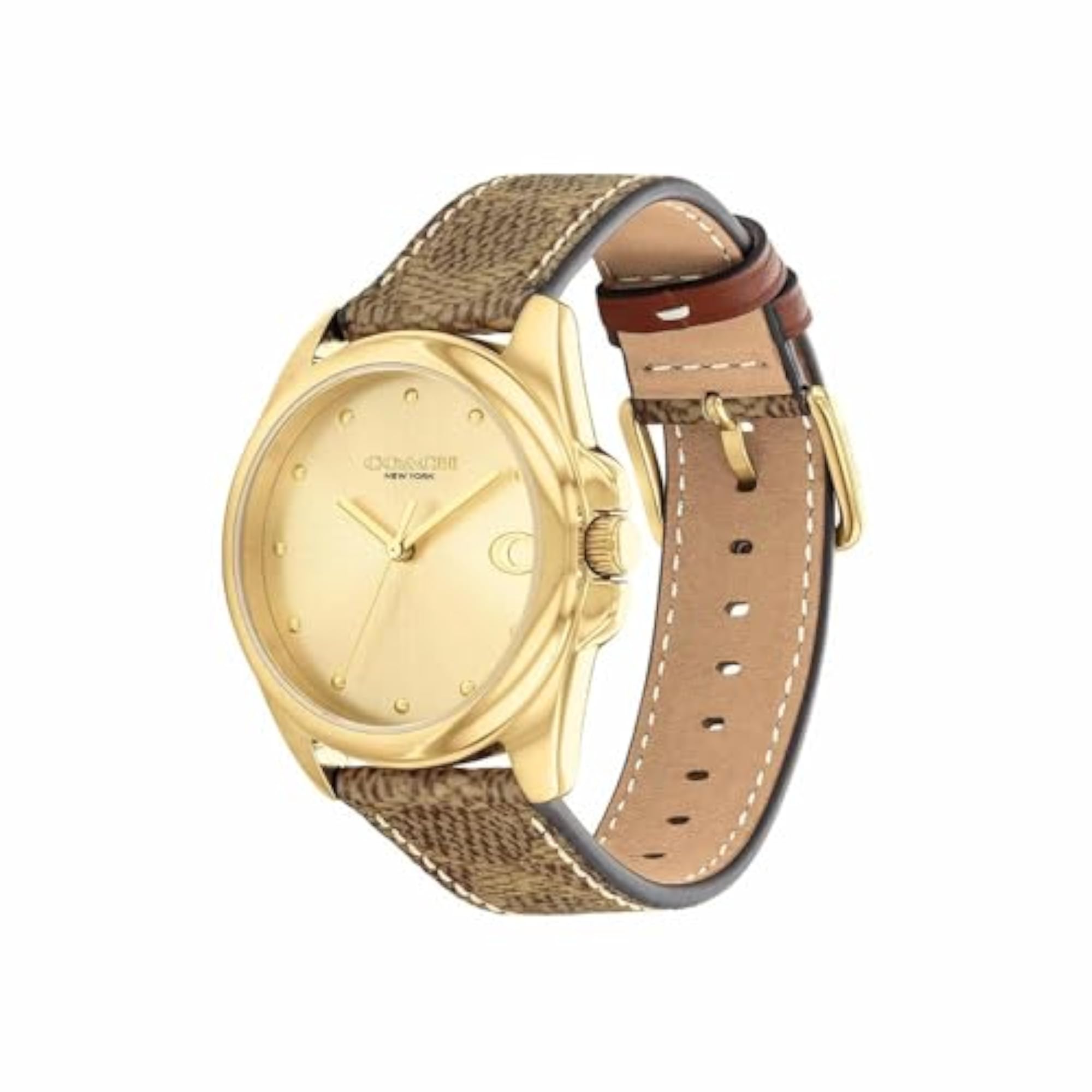 Women's Greyson Qtz Basic Champagne Round Dial Watch