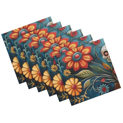 Servilletas de Tela Cuadradas 20 x 20 Pulgadas Pack x6 miniatura 6