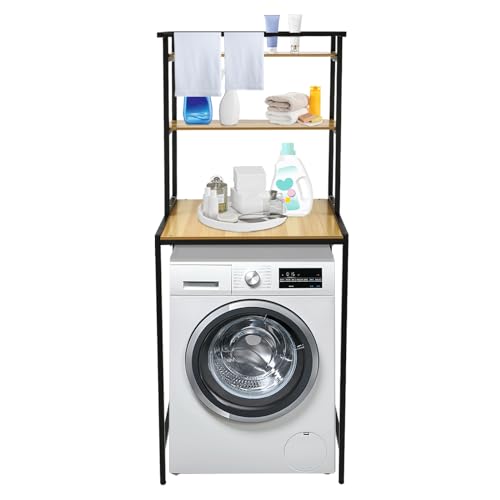 Étagère de rangement pour sèche-linge et machine à laver pour optimiser les petits WC