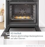 Bosch HBG675BS1 Serie 8 Einbau-Backofen / A+ / 71 L / Edelstahl / Klapptür / TFT-Display / 13 Beheizungsarten / AutoPilot 10 / EcoClean Direct / 4D Heißluft / Schnellaufheizung - 4