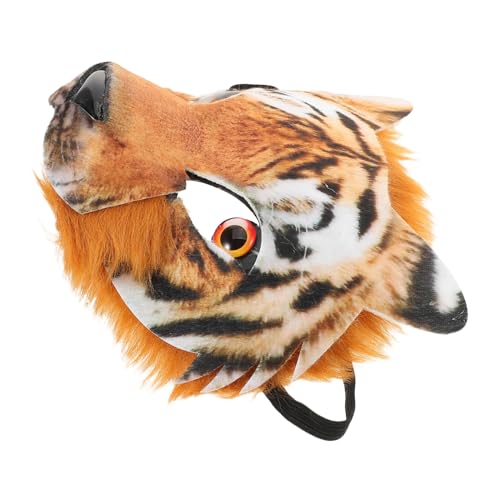 PRETYZOOM Masque De Tigre Masque Animal Pour Garçon Fille Costume Halloween Carnaval Masquerade