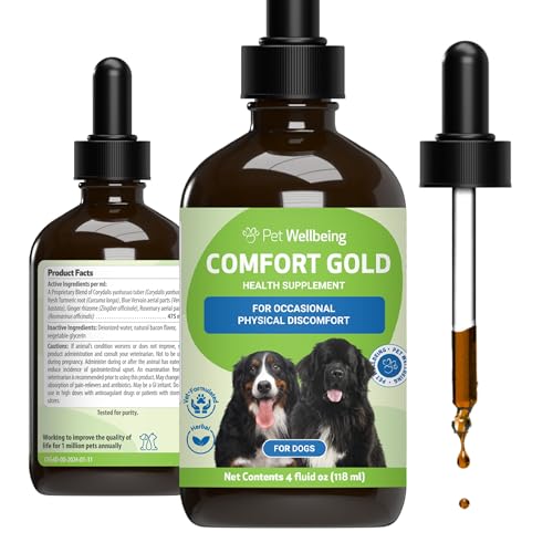 Pet Wellbeing Comfort Gold for Dogs & Cats - Supports Physical Co...