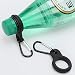 QKURT 4PCS Hebilla de Botella de Agua de Silicona,Portabotellas Mochila Carabiner con...