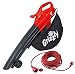 Produktbild Grizzly Tools Elektro 3in1 Laubsauger Laubbläser Häcksler EL 2800 Blasgeschwindigkeit 270 km/h 2800 Watt inklusive 20 Meter Verängerungskabel