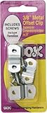 OOK 50234 3/8-Inch Offset Clip with Hardware