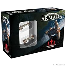 Star Wars Armada Hammerhead Corvettes EXPANSION PACK - Close-Range Combat Miniatures & Upgrades! Tabletop Miniatures Strategy Game, Ages 14+, 2 Players, 2 Hour Playtime, Made by Atomic Mass Games