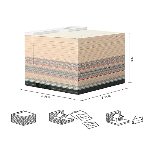 Bloc-notes autocollants mignons idée cadeau originale pour bureau et maison