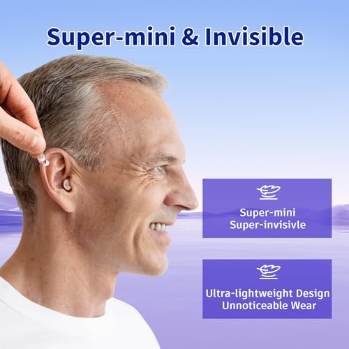 Flaygo Pro Rechargeable Hearing Aids for Seniors with Hearing Loss, Smart Noise Reduction Chip for Crystal-Clear Sound, Ultra-Comfort Fit, Super-Mini & Auto On/Off - Thumbnail 5