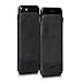 Sena Ultraslim Heritage Thin Tumbled Leather Pouch Sleeve iPhone 6, 7, 8 - Black