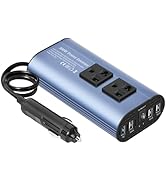 500W Wechselrichter 12V Auf 230V - Mit USB-C PD30W & 3x USB Für Auto, Camping & Outdoor