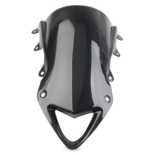 Pare-brise moto pour S1000RR 2010-2014 en ABS noir style carbone