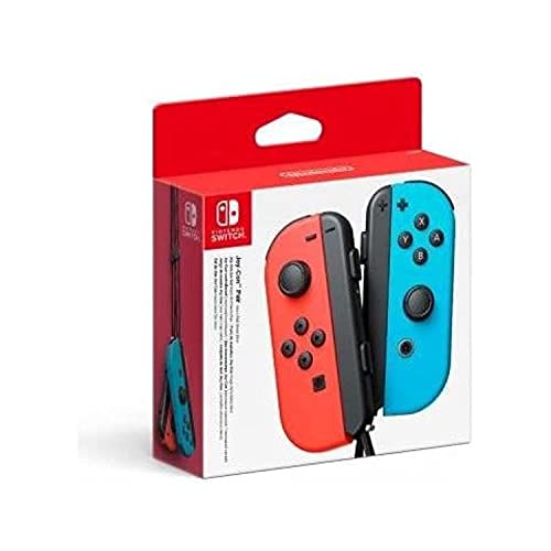 Nintendo Switch Joy-Con Controller Pair - Neon Red/Neon Blue #TOP6