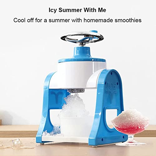 LPYGOA Tragbarer Manueller Eisbrecher, Haushalts-EIS-Slush-Maker, Rasierte Eismaschine, Edelstahlklinge, Ideal Für… – Bild 4