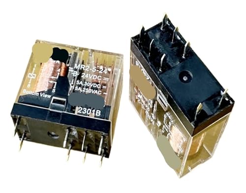 Relais MR2-5-24 G2R-2C-24V-5A à 8 broches pour circuits imprimés