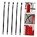 Homoyoyo 5pcs Extinguisher Powder Hose Extinguisher Hose Nozzle Replacement Sprayer Tube for Discharge Flexible Design for Various Fire Types and Situations Quick Use 19.65X0.83X0.83in
