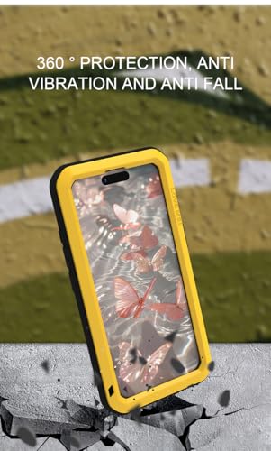 Coque iPhone 17 verte de qualité militaire blindée en aluminium LOVE MEI - 3