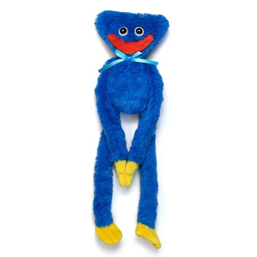 Poppy Playtime Huggy Wuggy Plush Doll - Collectible Toy for All Ages (19" Smiling Huggy Wuggy)