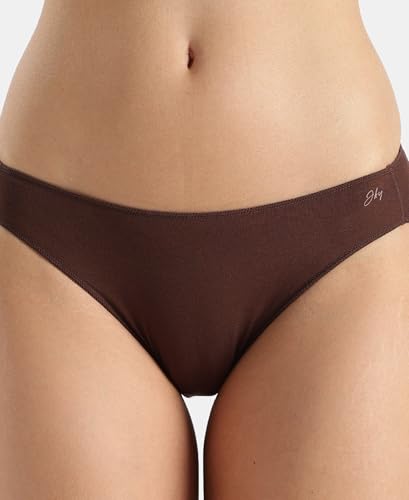 Image of Jockey 1803 Women Medium Coverage Micro Modal Elastane Stretch Bikini with Concealed Waistband and StayFresh Treatment
