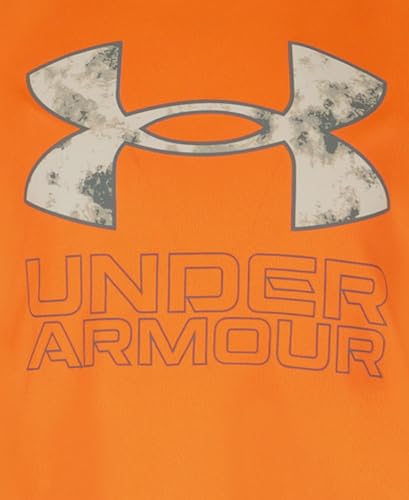 Image of Under Armour Boys Short Sleeve Core Graphic T-Shirt, Lightweight & Breathable, Relaxed Fit