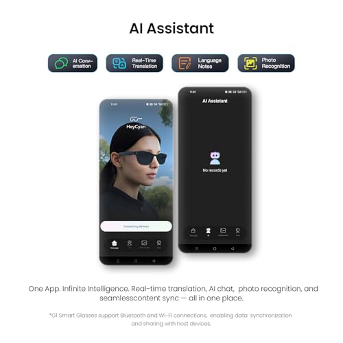image for DPVR G1 Smart Glasses with Camera and Bluetooth – 8MP 32Gb AI Glasse