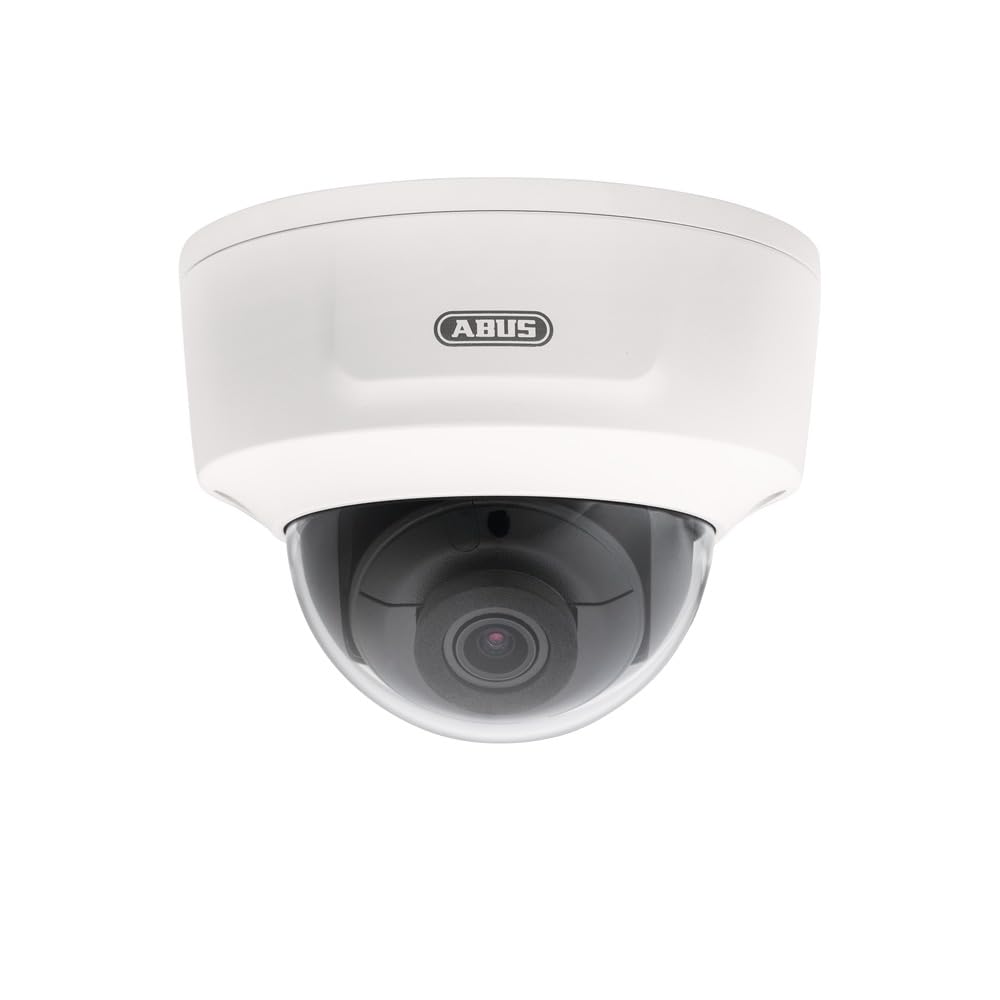 ABUS IP-Dome Kamera 4 MPx (2,8 mm) mit HDMI & PoE – Parallelbetrieb HDMI/Netzwerk, Tag/Nacht-Überwachung, Mensch-/Fahrzeugerkennung, IP67 wetterfest, microSD-Aufzeichnung