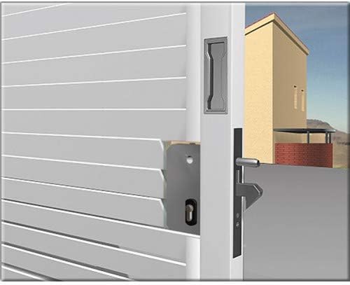 DOJA Barcelona Sliding Door Mortice Lock, 30mm, Mortise Hook Lock for Sliding Doors Hook Lock Sliding Door, Mortice Door Lock - Image 3