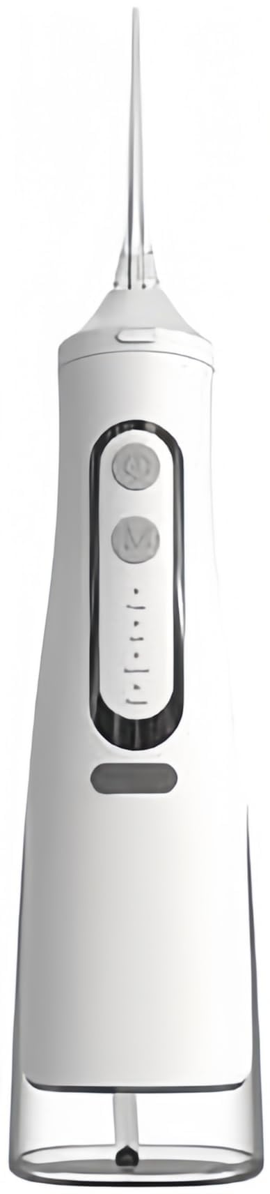 Oryzom Hydropulseur, Water Flosser for 5 modes & 4 embouts/Réservoir de 300 ml/Étanchéité IPX7 / Jet dentaire pour gencives (Blanc)
