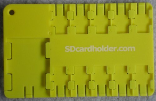 Micro Sd Green Card Case, Holder, Organizer Credit Card Size Storage Device Beware Of Chinese Knock Offs!!! #TOP3