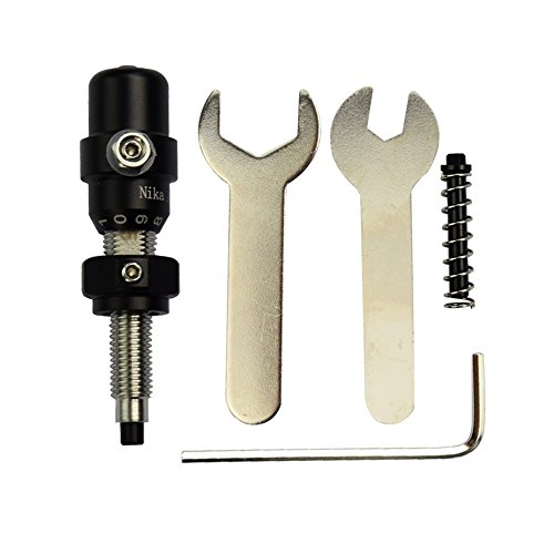 NIKA ARCHERY Cushion Plunger Screw On Arrow Rest for Recurve Bow Accessories Black - Thumbnail 2
