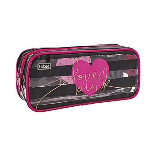 Estojo G Love Pink Tilibra, Multicor