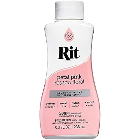 Nakoma Rit Liquid Dye,All Purpose Dye, Petal pink rosado floral 236ml/8 oz Cover