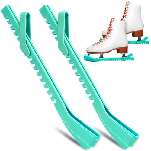 1 Paar Kufenschoner Schlittschuhe, Kufenschoner Eiskunstlauf, Verstellbarer Eishockey Schlittschuhe Schoner, Schlittschuh Schoner Zubehör, Schlittschuhe Schoner für die Meisten Schlittschuhgrößen