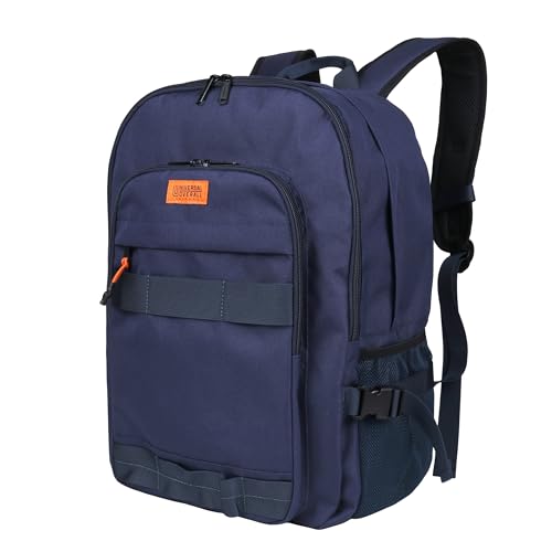 [ユニバーサルオーバーオール] リュック 30L 大容量・カラビナフック付き UVO-206 NAVY FR