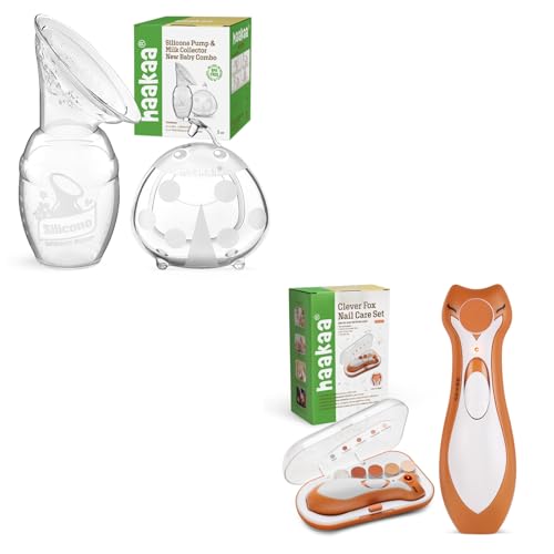 Extractores manual de leche Haakaa con lima para bebé miniatura 1