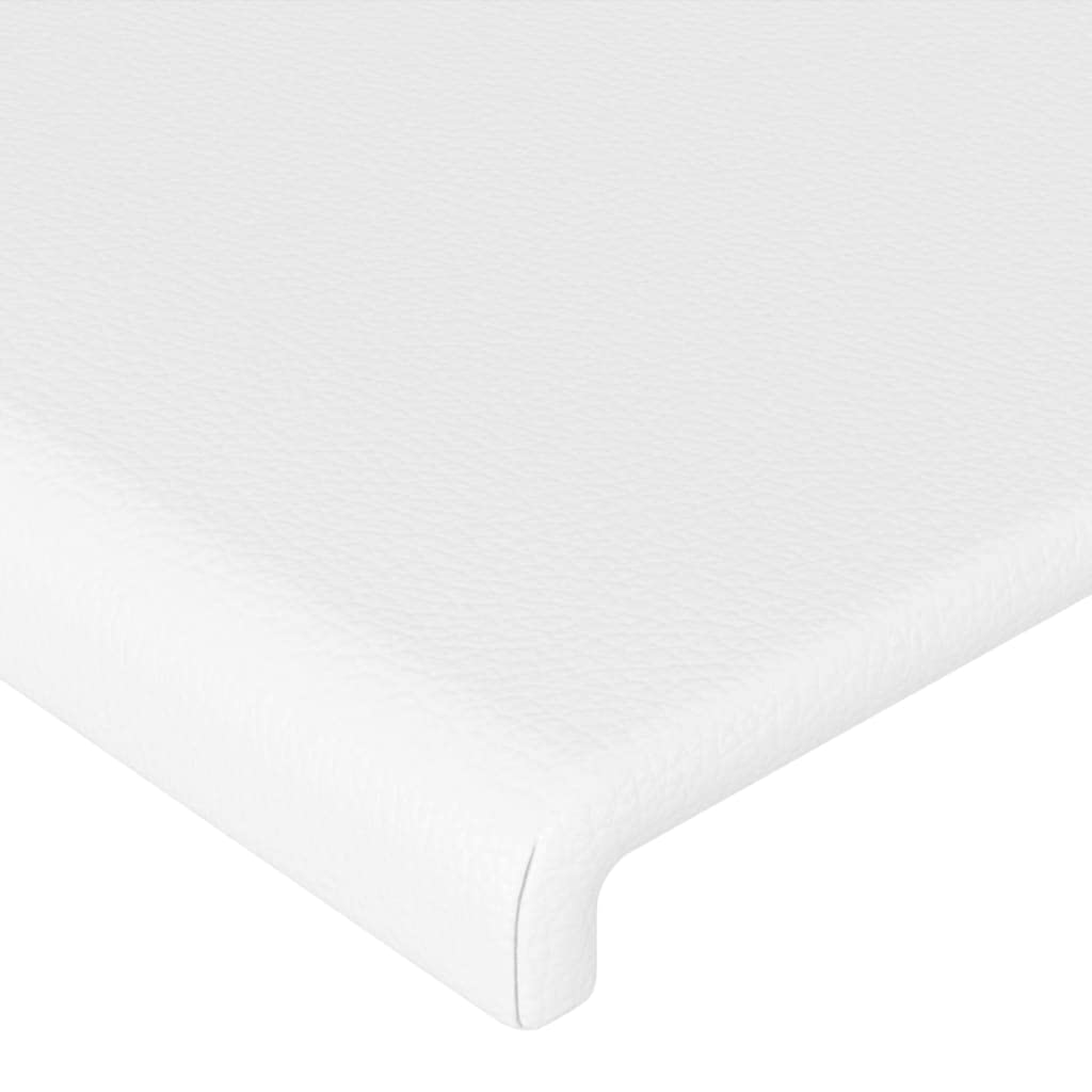 vidaXL Testiera Bianca 90x5x78/88 cm in Similpelle