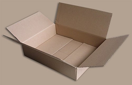 Lot de 10 Boîtes carton (N°52) format 400x300x80 mm