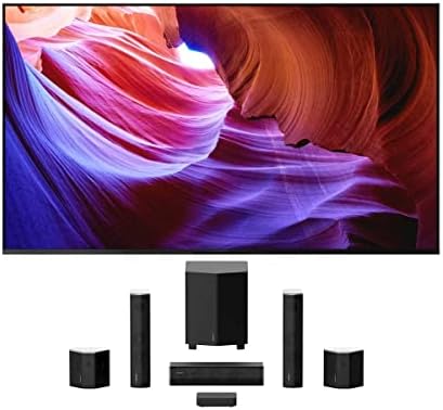 Sony KD50X85K 50″ 4K HDR LED with PS5 Features Smart TV with a Enclave EA-200-HTIB-US CineHome II CineHub Edition 5.1Ch Speakers (2022)