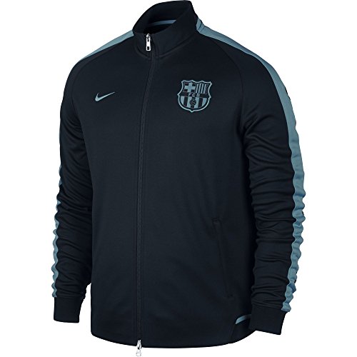 NIKE 2015/16 Mens FC Barcelona N98 Authentic Decept Jacket [Black]