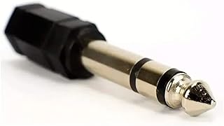 Adaptador Plug Conector P2 Fêmea Para P10 Macho Estéreo Auxiliar Som Multifuncional PREMIUM ONYK