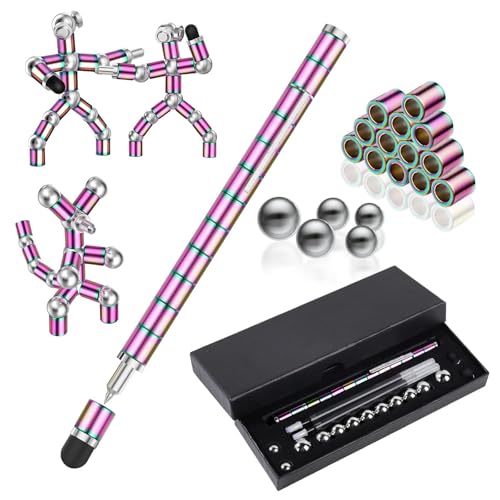 OSDUE Magnetstift in Gold, kreativer Magnetstift, lustig, Stressabbau, Relief, Jugendliche, Geschenk f&uuml;r M&auml;nner, Frauen oder Jugendliche, Vatertag