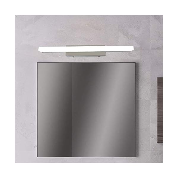 Kimjo LED Spiegelleuchte 9W 40CM, Bad Spiegellampe IP44 für Badzimmer Neutralweiß 4000K 900LM, 230V Badleuchte… – Bild 9