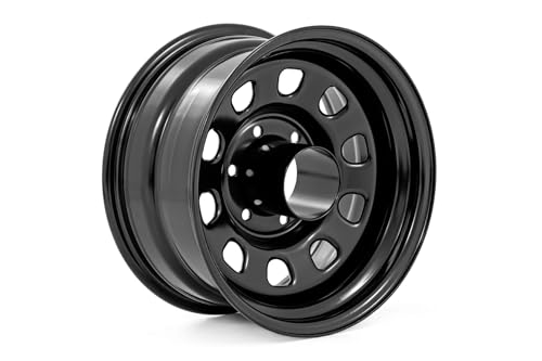 Rough Country 17x9 Black Steel Wheel