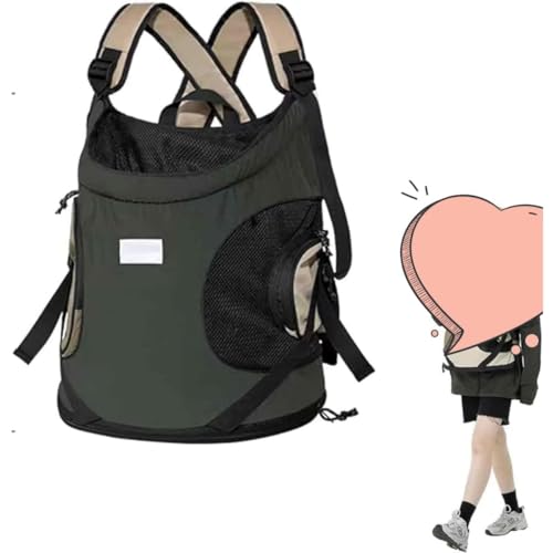 Quirix 犬用 だっこひも リュック型 ペット用 キャリーバッグ 猫 抱っこ紐 おんぶひも 抱っこバッグ ペットスリング 小型犬 リュック ショルダー 肩掛け 底板 長さ調節可能 飛び出し防止 お出かけ 軽量 Drvruro 人間工学 持ち運び便利 ポ