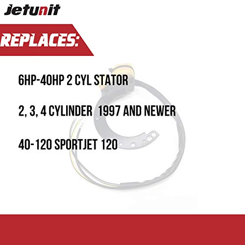 Jetunit Stator For Mercury 18-5864 174-6617K1 Outboard 6 8 9.9 10 15 18 20 Jet 25 35 40 Hp 86617A20 86617A2 86617A3 86617A5 86617A9 86617A11 86617A13 2 Cylinder 2 Stroke #TOP4
