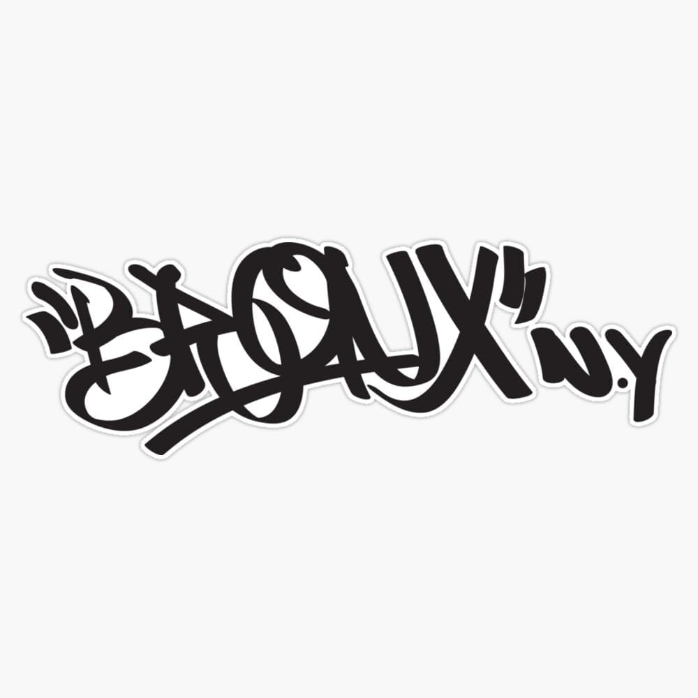 Bronx Ny New York NYC City Graffiti Tag Vinyl Sticker