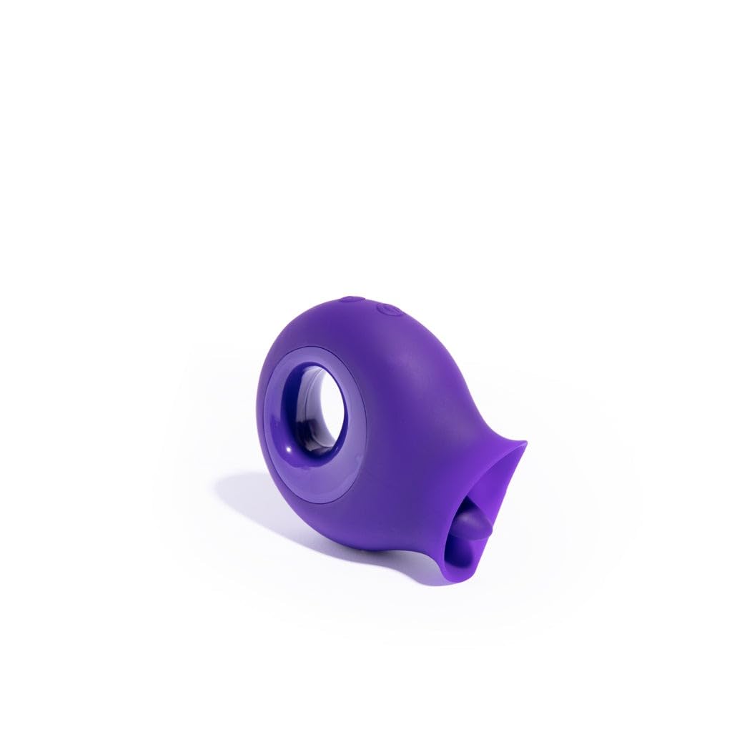 Platanomelón - Vibrador Clitorial con Textura Ultrasedosa, 6 Patrones de Movimiento y 3 Intensidades de Vibración, Sumergible y Recargable - Coco