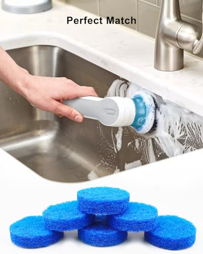 Image of 6pcs Power Scrubber Scrub Pad Fit for Black & Decker PKS160 Power Scrubber Replace 90511586