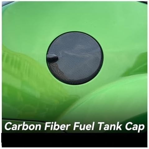Focus MK2 2005-2011用 カーボンファイバー 燃料タンクキャップ オイルカバー フィラーフラップ 蓋 カースタイリン
