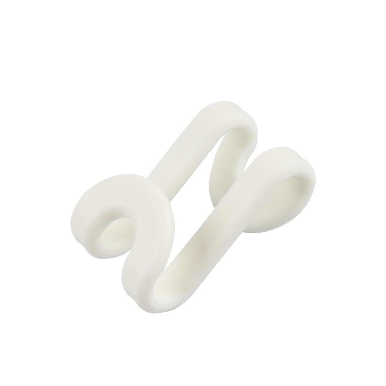 Clothes Hanger Connector Hooks 100Pcs Mini Clothes Hanger Connector Hooks Cascading Closet Space Saving Wardrobe Coat Organizer Rack Holder for Wardrobe Storage(White)
