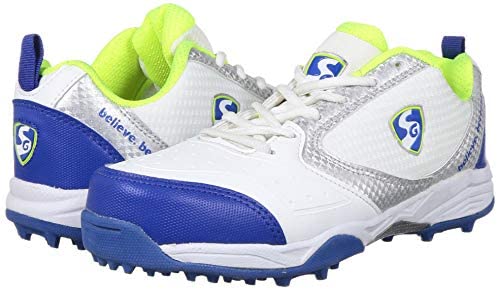 SGMesh Shoe Scorer 4.0 Wht/R.Blue/Lime No.9, 9 UK, (White/R.Blue/Lime)